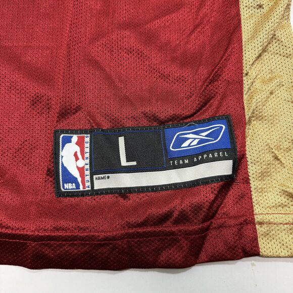 Men's NBA Cleveland Cavaliers #23 Kriwinsky Basketball Jersey Reebok Authentic L - Picture 4 of 6